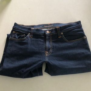 Nudie Jeans Co 30W 34L Dark Wash Denim Jean